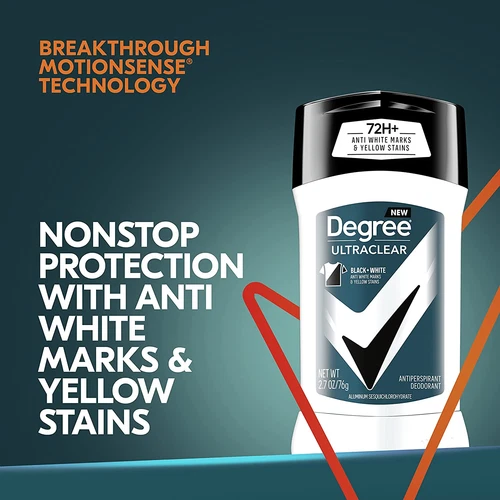 6er Pack Grad UltraClear Schwarz + Weiß Herren Antitranspirant Deodorant 72 Stunden 2,7 Unzen - Bild 5 von 10