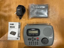 Uniden Bearcat WX100 NOAA Weather Radio SAME Alert USED Complete Tested.