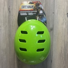 TONY HAWK SIGNATURE SERIES MULTI-SPORT HELMET  FITS HEADS 21.2"-23"  GREEN NEW