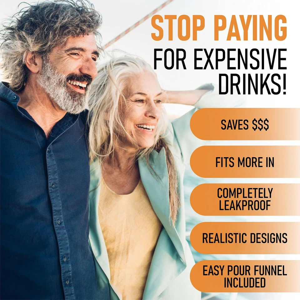 Tipsy Tubes Hidden Sunscreen Lotion Flask - Suntan Oil Flask-Sneak Smuggle Hide - Image 2 of 4