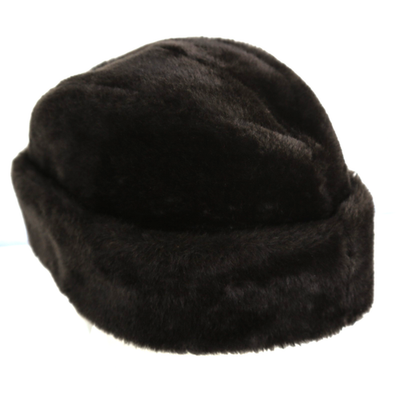Vintage Women\'s Russian Style Brown & Black Real Fur Hat s-l400.jpg main image 3