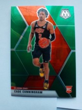 2021 Panini Chronicles Draft Picks Mosaic Green Prizm Cade Cunningham Rookie RC 