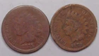 2 Better-date INDIAN HEAD Pennies. 1875 & 1878. #3