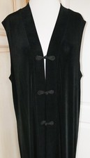 Sold Out---chico's Travelers Slinky Long Cardigan Vest Duster Jacket Size 3 = Xl
