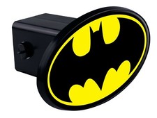 Oval Yellow Batman 3d Polyurethane Domed Plastic Trailer Hitch Cover 2 Receiver