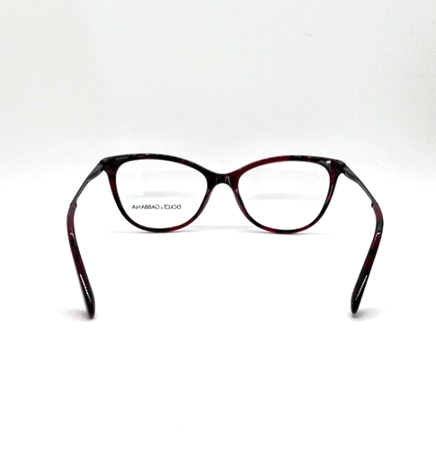 DOLCE & GABBANA DG 3258 2889 Women Eyeglasses Frame 54-17-140 Cube Bordeaux - Picture 9 of 11