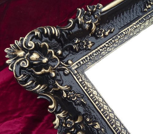 *WANDSPIEGEL RENAISSANCE Gold Weiß 96x57 ANTIK BAROCK SHABBY FLURSPIEGEL Repro * - Bild 66 von 154