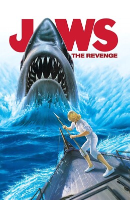 Jaws The Revenge movie poster (c)  -  11 x 17 inches - Jaws poster