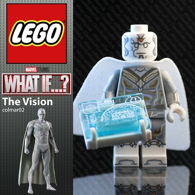   Lego Vision Minifigur colmar02 What if 71031 Marvel Wanda Vision The Vision
