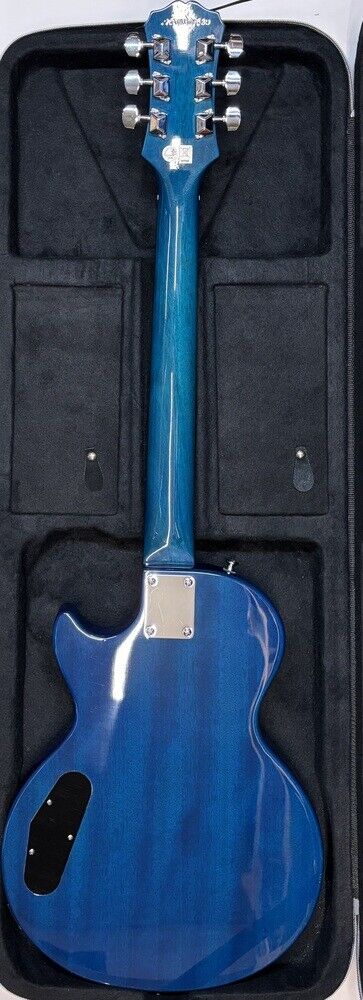Blue Les Paul Model Epiphone Special-II Plus Top Limited Blue Les Paul Model Epiphone Special-II Plus Top Limited