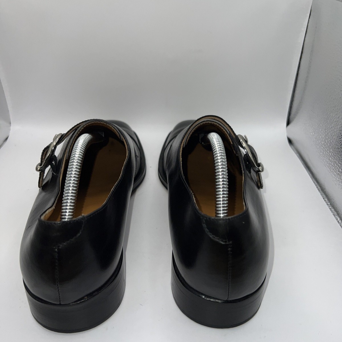Ciro Schiano captoe monk strap buckle. Size 11 1/2 Mens Italian Wingtip - Etsy main image 3