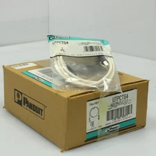 Panduit UTPCTG4 10x Cat6 4Ft White Network Patch Cables - New