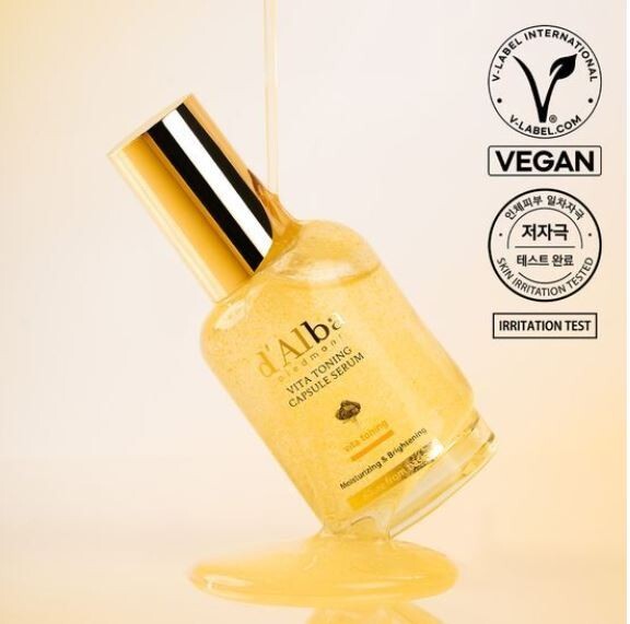 D'ALBA VITA Toning Capsule Serum 50ml, Moisturizing&Brightening | eBay