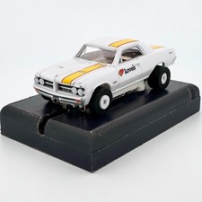 Auto World LOVES '64 Pontiac GTO, iWheels, ThunderJet Chassis H.O. Slot Car