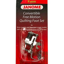 Janome Convertible Free Motion Quilting Foot Set 202146001 For 9mm Models