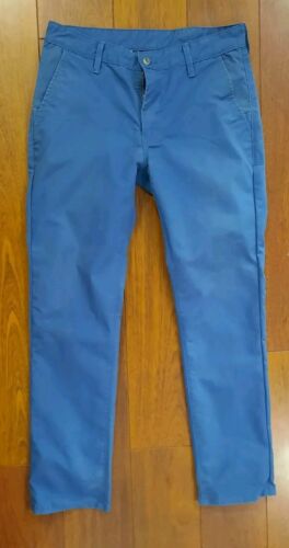 Mens Levi's 511 Blue Commuter Chinos Slim Fit 32W 31L - Excellent Condition - Picture 1 of 17