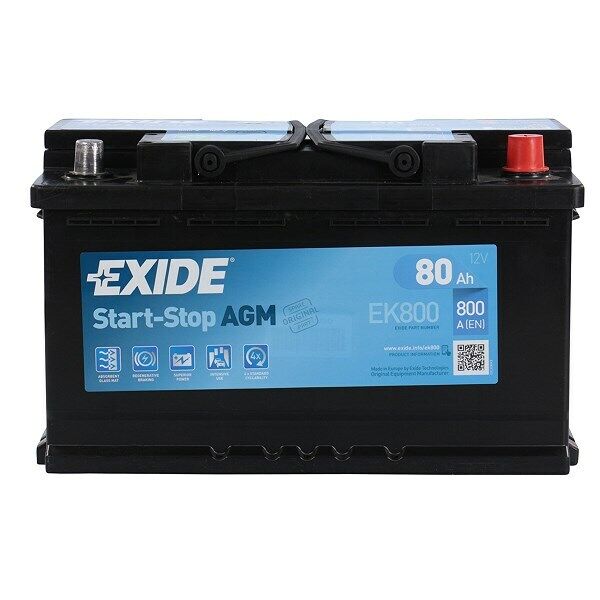 Battery 80. Аккумулятор Exide AGM 80ah. Exide ek800 аккумулятор. Exide AGM 80. Exide ek800 AGM.