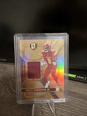 2022 Panini Gold Standard Brian Robinson Jr. RC Newly Minted ROOKIE PATCH /399