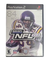 SEGA Sports NFL 2K2 (Playstation 2 2001) PS2 Black Label Complete w/ Manual CIB