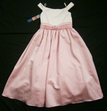 Alfred Angelo Pink "Dream in Color" 10: Flower Girl, Party Dress 130 NWT