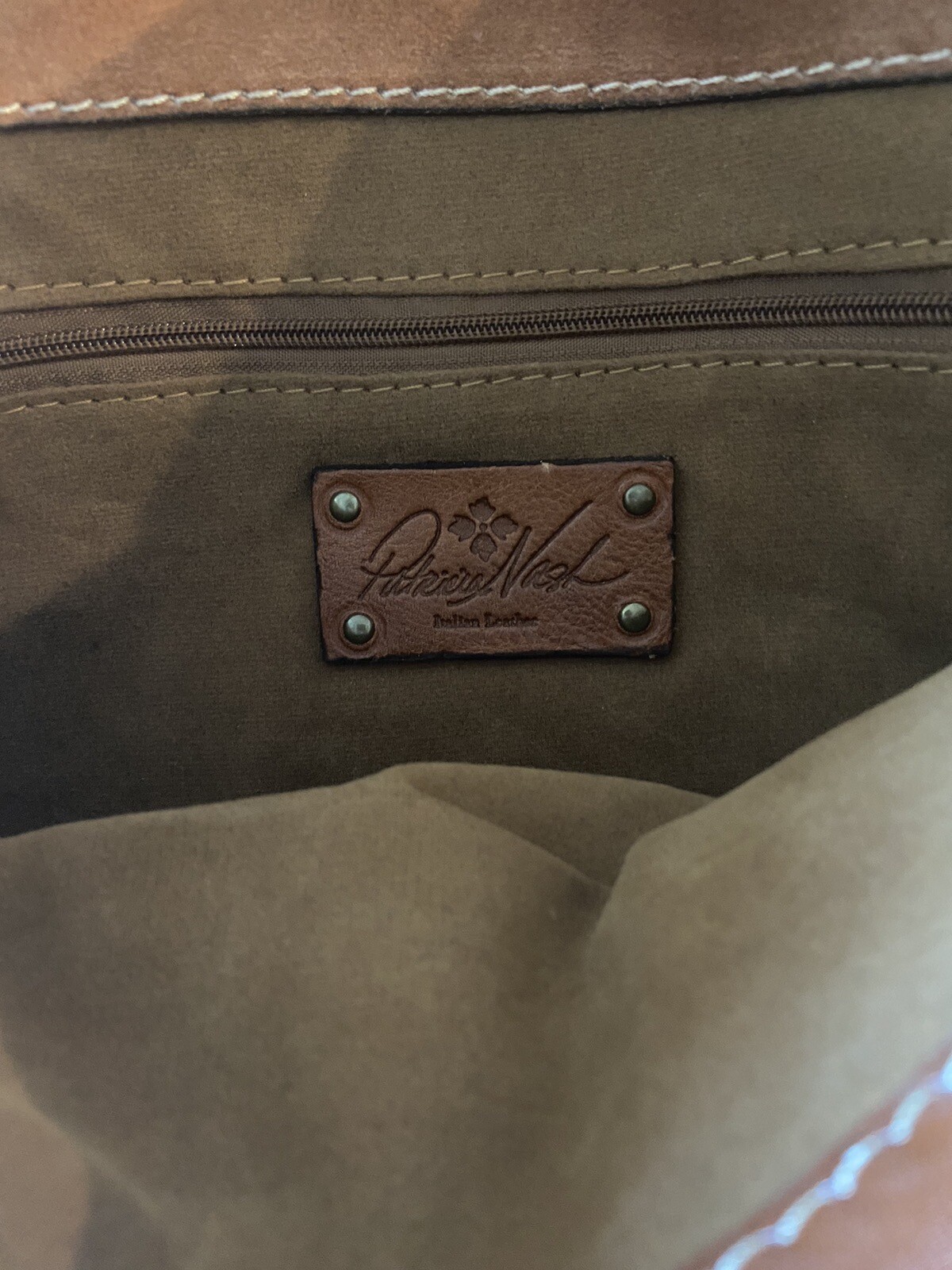 Patricia Nash Floral Leather Laptop Bag Shoulder Bag Gem