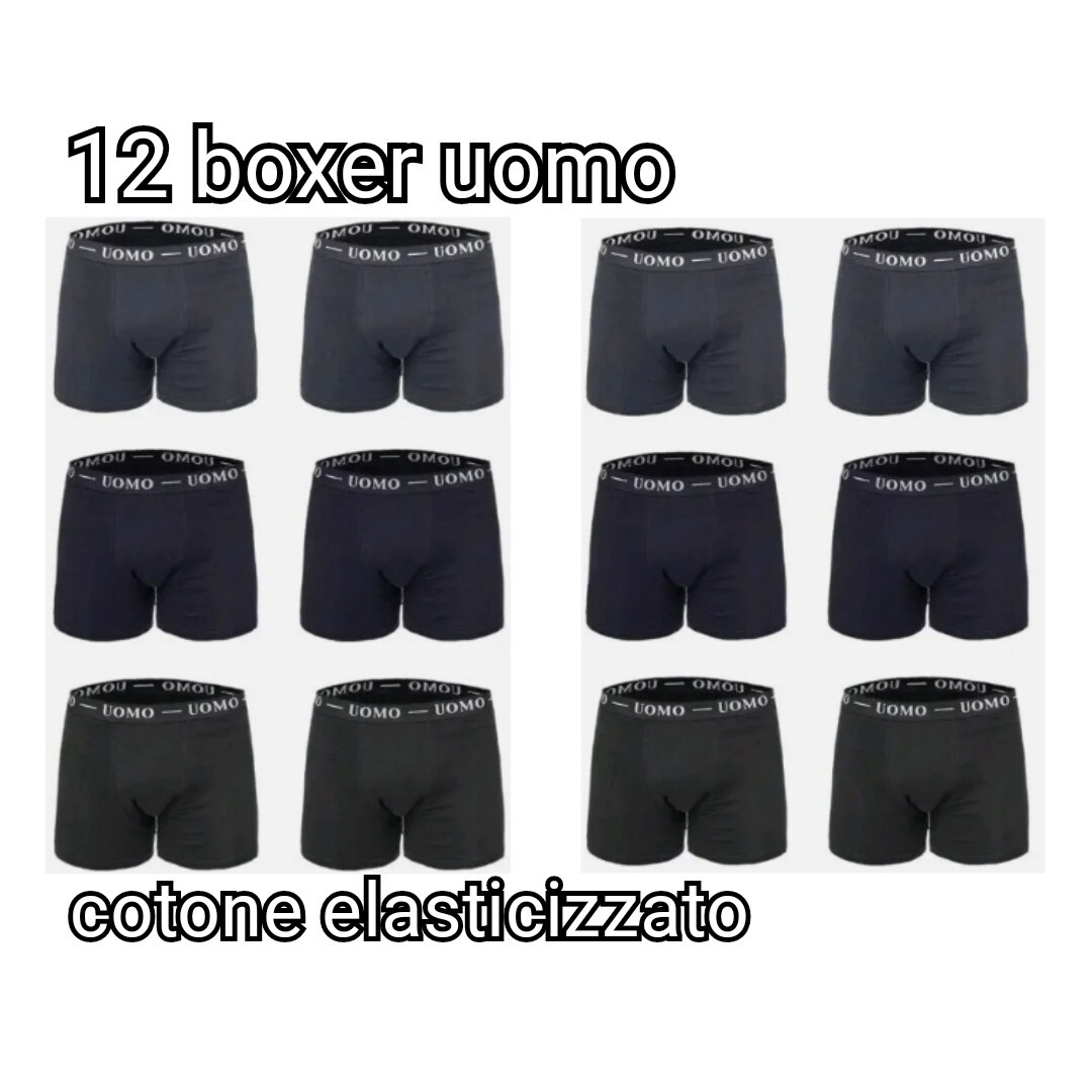 Boxer Intimo Uomo Motivo Etnico Boho - Morbidi E Traspiranti (Confezione Multipla)