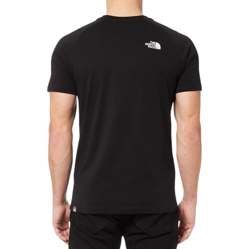 The North Face Herren T-Shirts Reglan Ärmel rote Box TNF Logo Rundhalsausschnitt Sommer T-Shirt - Bild 7 von 28