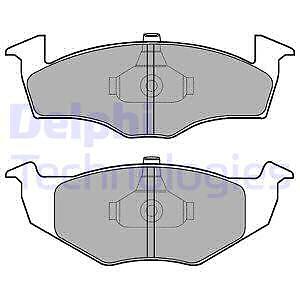 Delphi LP1591 Brake Pad Set, Disc Brake For Seat VW-image