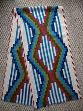 Vtg Ramona Sakiestewa Smithsonian Institution Repro Scarf 100% Wool Free Shippin