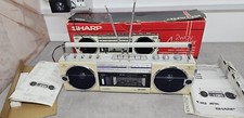 Sharp GF-7H Radio Stereo Cassette Recorder Boombox Ghetto Blaster