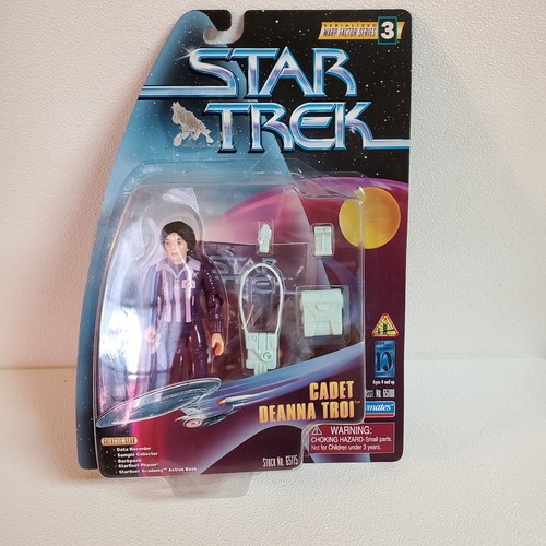 1997 Star Trek Warp Factor Series #3 Cadet Deanna Troi Stock #65115 - Picture 12 of 12