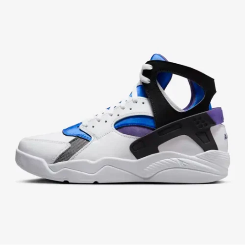 Nike Air Flight Huarache Mid Shoes 'Purple & Royal Blue' (FD0183-101)