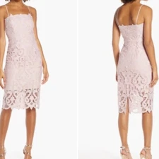 Bardot Woman Lina Lace Sheath Dress Size:8/M