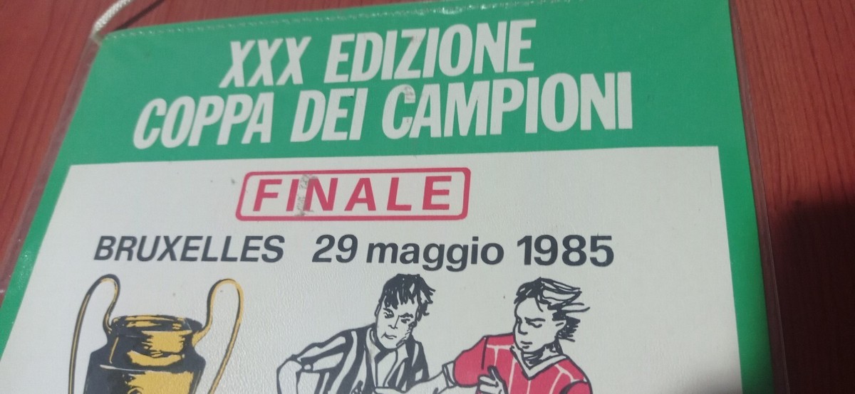 Pin's Juventus – Finale Coupe Des Champions 1985 Heysel Liverpool, Vintage Collection