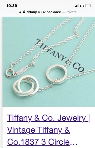1837 3 Lariat Circle Necklace | eBay