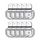 D-Ring Tie Down Load Stainless Steel Anchor Point Trailer Lashing Hook  (10pcs)