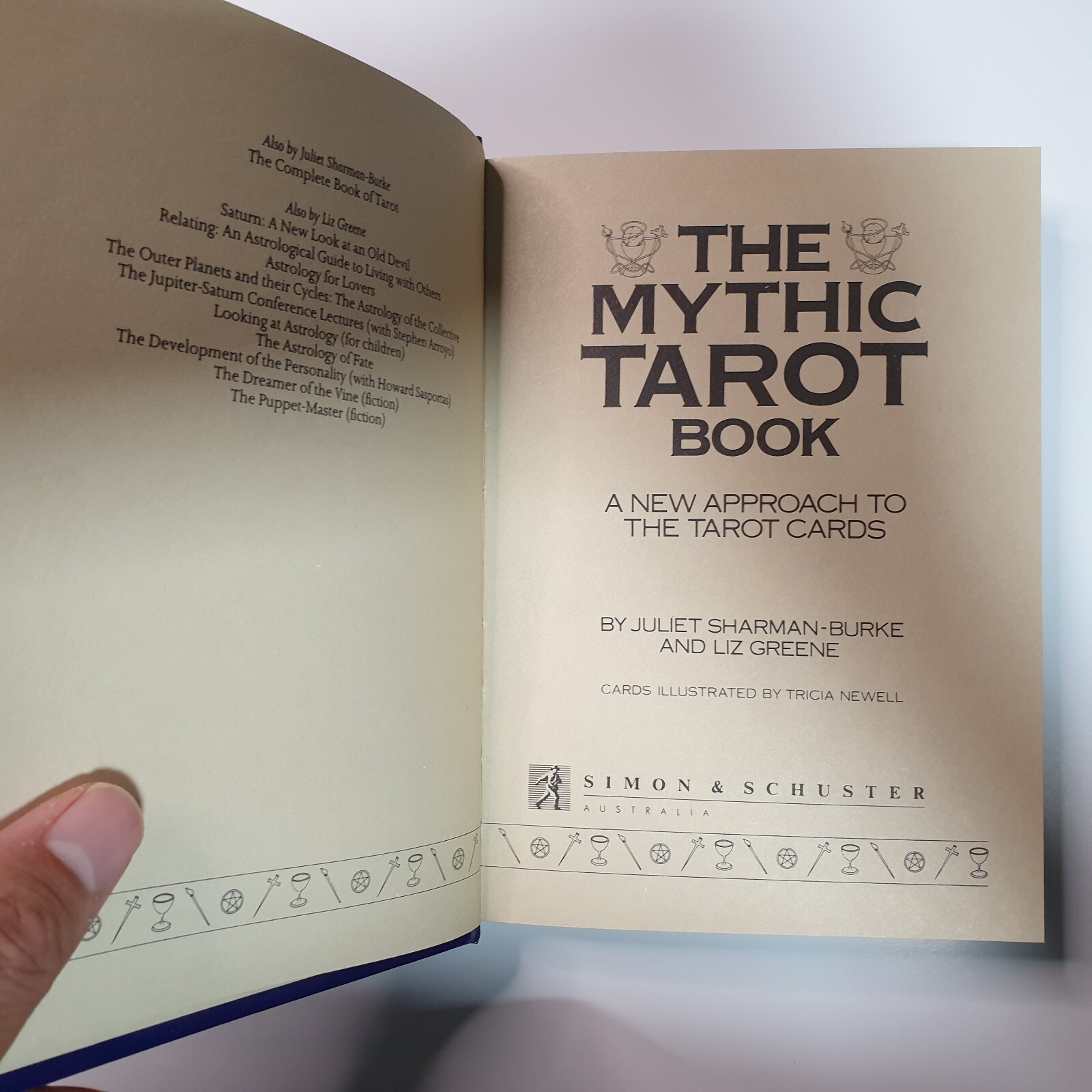 The Mythic Tarot Book (1996) + 78 Cards + Cloth in Box eBay