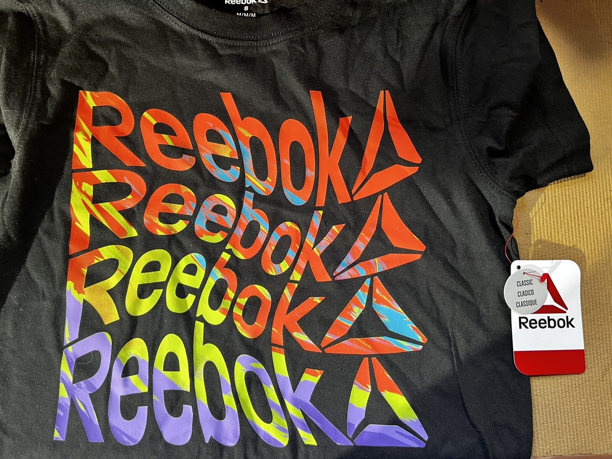 New Reebok T-Shirt Kids Size - Main Image