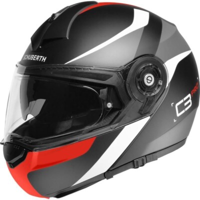 Schuberth C3 Pro XS Größe Klapphelm Modular Mehrfarbig Integrierte Sonnenblende