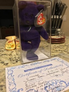 princess diana beanie baby ghost version