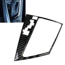 Real Carbon Fiber Gear Shift Console Panel Overlay Cover Fits 14-19 Corolla #A
