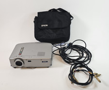 Epson PowerLite 51c LCD Projector Model EMP-51 With Carrying Case  Cords Tested