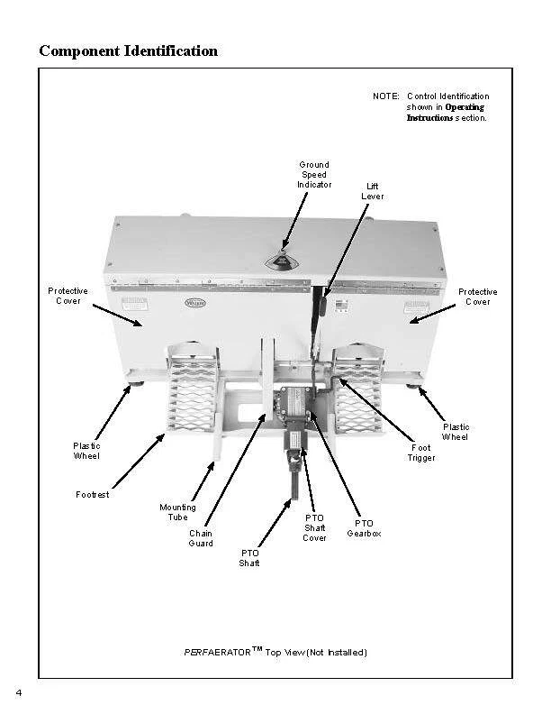 Cortacésped manual Walker Rider PA6685 PERFAERATOR 6600- Foto 4 de 4