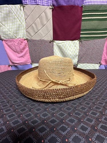 Jaden Rael 100% Raffia Hate Made In Madagascar Medium Women’s Nice