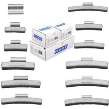 GUDE Tire Wheel Balancing Weights T Type Coated Steel Clip On 25 pc (0.25-3.00)