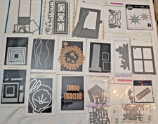 Large Lot of Dies for Stamping  Paper Crafts 19 Sets Mama Elephant, Sizzix  