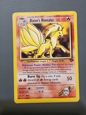 Blaine's Ninetales 21/132 Gym Challenge 2000 Pokemon WOTC Non-Holo Rare MP on eBay
