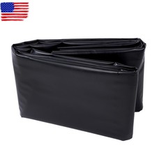 25 x 30 FT Waterproof Black HDPE Reinforced Flexible Pond Liner For Waterfall
