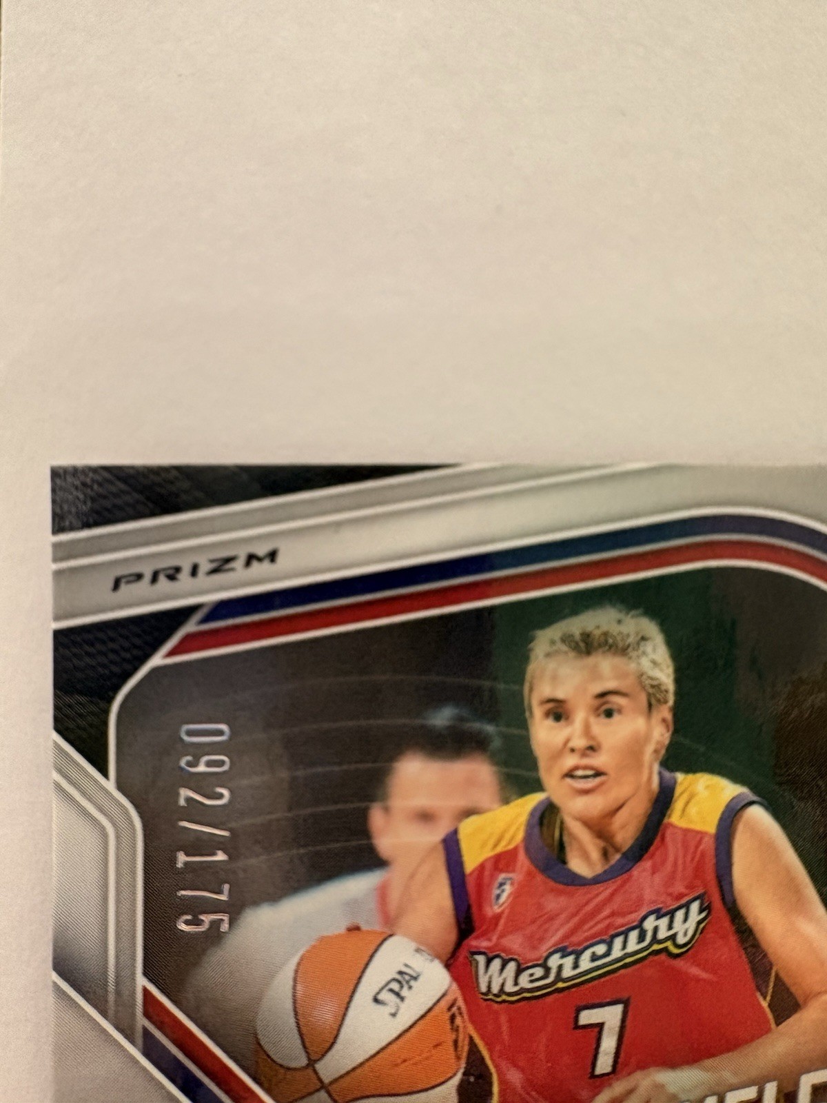2025 Panini Prizm WNBA #133 Michele Timms Purple Seismic 092 /175 view 6