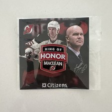 John MacLean New Jersey Devils Ring Of Honor Pin SGA 1/27/2026